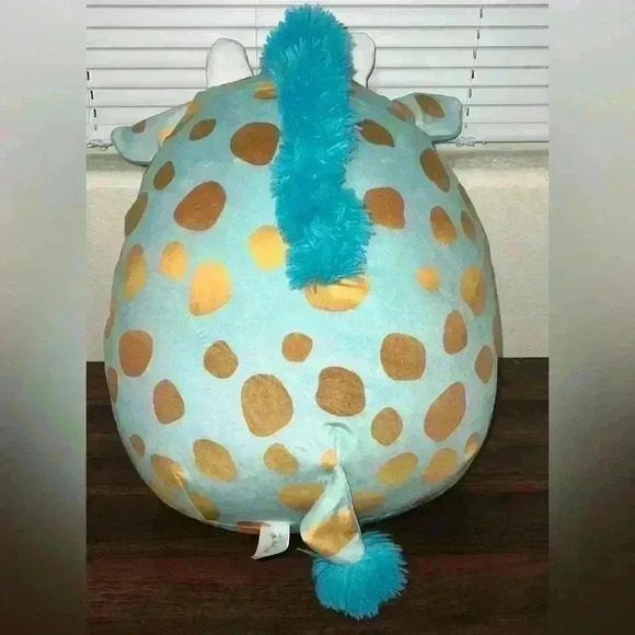 Squishmallows Aqua Giraffe Zelia - Picture 2 of 4